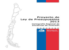 Unidad de Gestión de Información Territorial (UGIT) realiza cartografía regional del Proyecto de Ley de Presupuestos 2013 del Ministerio de Obras Públicas