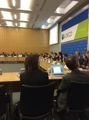 Directora de Planeamiento expone ante la OCDE en París