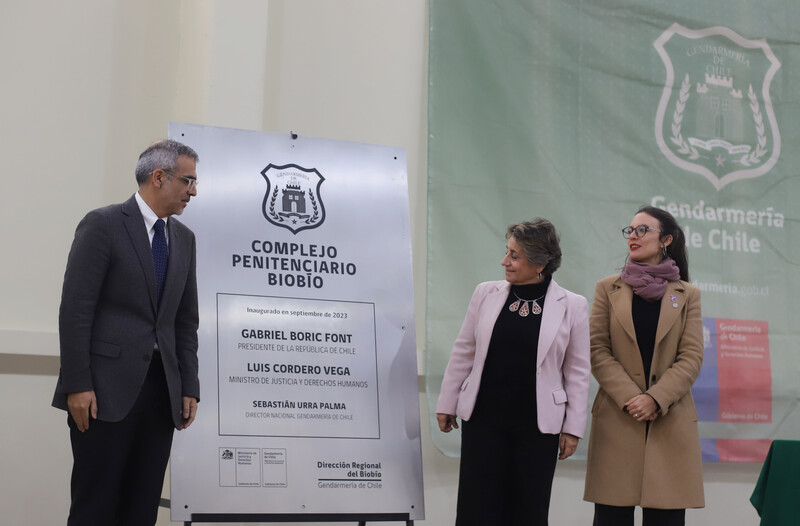 Nuevo Complejo Penitenciario de Biobío suma 3 mil plazas mejorando capacidad y estándares de reclusión del país.