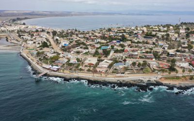 Ministra del MOP inaugura nueva infraestructura turística en el borde costero de Tongoy en la Región de Coquimbo.