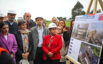 Ministras López y Aguilera dan inicio a las obras de la red hospitalaria Los Ríos – Los Lagos
