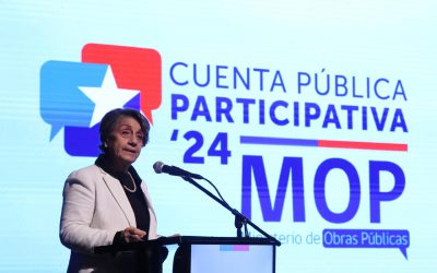 Ministra López destaca rol del MOP en la reactivación económica del país: “Estamos gestionando cerca del 40% de la inversión pública”.