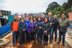 Ministra MOP anunció nueva Caleta de Niebla que mejorará las condiciones de pescadores y pescadoras de Valdivia.