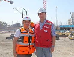 Ministra Jessica López participa en celebración del Día Nacional del Trabajador y la Trabajadora de la Construcción.