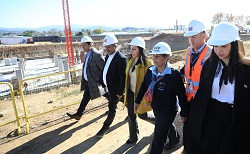 Ministra López da el vamos a construcción del Hospital de Cauquenes que representará una inversión cercana a los US$90 millones.