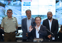 Ministro García anuncia inversión adicional de 400 millones de pesos en medidas para enfrentar encerronas en autopistas de Santiago.