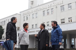 Ministros MOP y de Medio Ambiente visitan la región de Ñuble en el marco de la gira de gobierno Chile Apoya