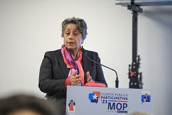 Ministra López realiza cuenta pública y destaca al MOP como el “músculo” del Estado para la inversión.