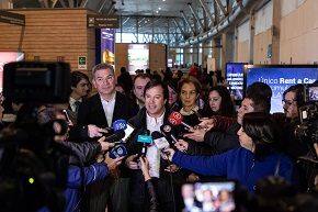 Anuncian instalación de primer centro de operaciones de una línea aérea fuera de Santiago