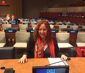 Directora de Planeamiento expone ante Naciones Unidas sobre el Plan Chile 30/30