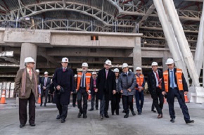 Más de un 50% de avance tienen los trabajos de ampliación del Aeropuerto Internacional AMB de Santiago