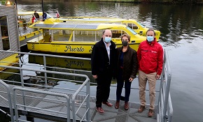 Dan a conocer avances del plan maestro del borde fluvial para potenciar desarrollo turístico de Valdivia