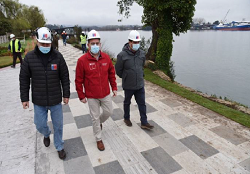En diciembre entregan tercera etapa de renovada Costanera de Valdivia