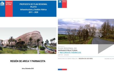 Presentación de Planes Regionales de Infraestructura y Gestión Hídrica al Ministro de Obras Públicas