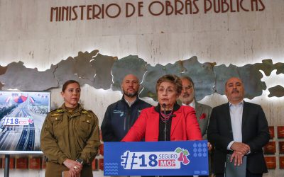 Ministra López da a conocer el Plan de Contingencia en carreteras para la salida de más de 520.000 vehículos de la RM por Fiestas Patrias.