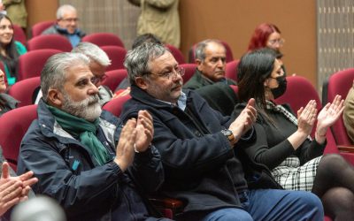 Subsecretario de Obras Públicas acompañó a la comunidad de Santa Juana en la inauguración de la Oficina comunal del Agua.