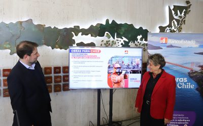 Ministerio de Obras Públicas y BancoEstado anuncian inédita nueva línea de financiamiento para contratistas del MOP.
