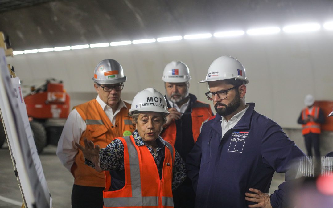 PRESIDENTE BORIC DA INICIO A CONSTRUCCIÓN DE AUTOPISTA AMÉRICO VESPUCIO ORIENTE II.