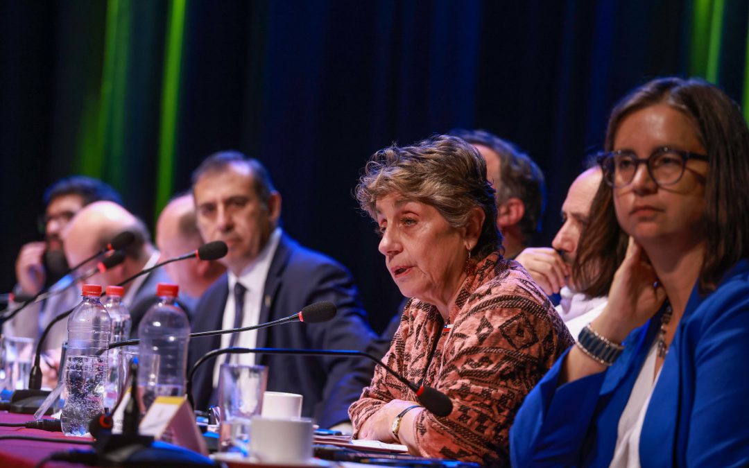 Ministra López en Comisión de Recursos Hídricos celebrada en Ovalle: “Tenemos que pasar de hablar de una sequía a hablar de un cambio del clima de la región”.