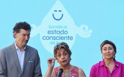 Campaña “Estado Consciente”: Gobierno y Sanitarias lanzan campaña por el cuidado del agua en el marco de escasez hídrica