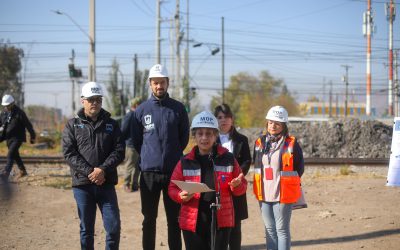 MOP inicia construcción de innovadora solución subterránea para evitar desbordes en el Canal Santa Marta de Maipú.