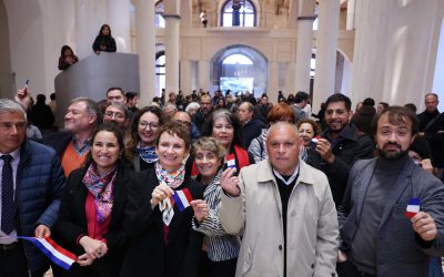 Inauguran restauración de emblemática Iglesia San Francisco de Valparaíso, que se incendió completamente el año 2013.