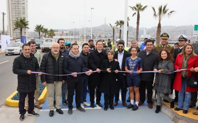 Ministra de Obras Públicas inauguró nuevo borde costero de Coquimbo con una inversión de 5 mil 400 millones.