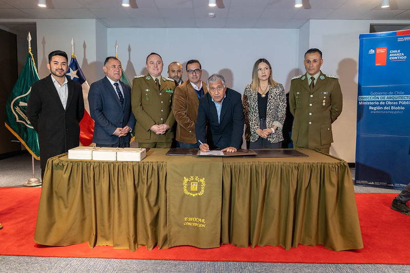 Subsecretario de Obras Públicas entregó en Concepción la Escuela de Formación de Carabineros más moderna del sur de Chile