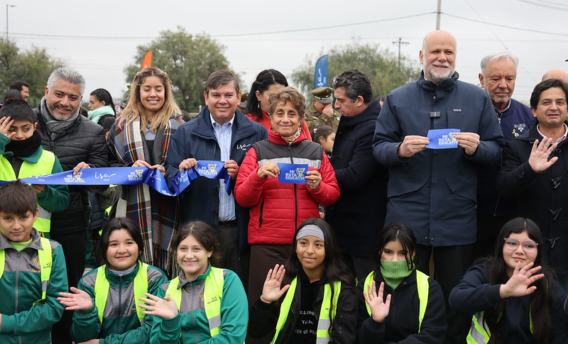 Ministros del Interior y Obras Públicas inauguran ruta educativa vial en la región de O’Higgins