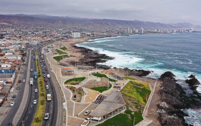 Para potenciar el turismo inauguran nuevo paseo costero en Antofagasta de más de 1,7 km de extensión