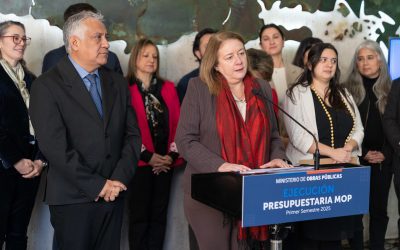 Gobierno destaca inédita ejecución presupuestaria en inversión del MOP durante el primer semestre